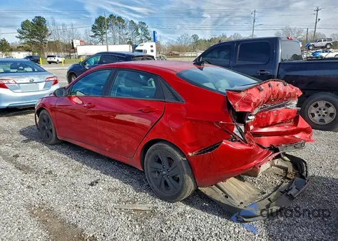 2022 Hyundai Elantra Sel z USA, uszkodzony, nr VIN 5NPLM4AG0NH061475